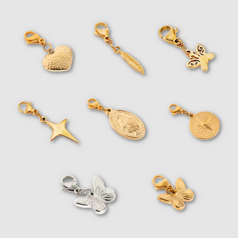 Boho Chic Charm Bar Charms - WATERPROOF