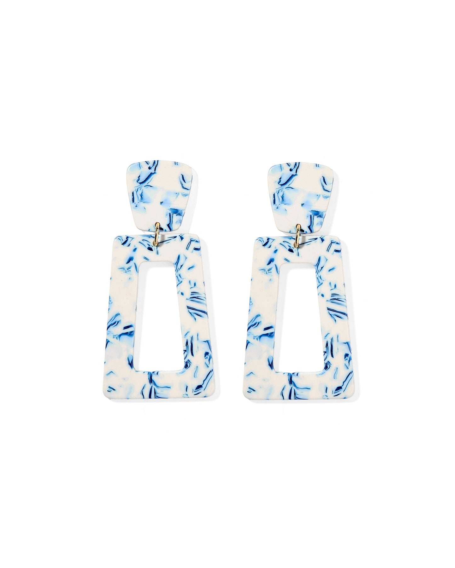 Kennedy - Blue China - Earrings