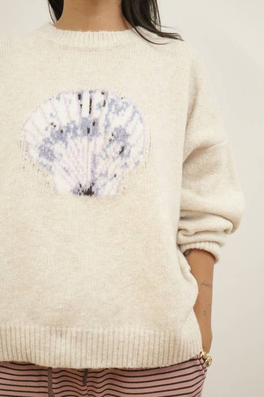 Seashell Knit Sweater