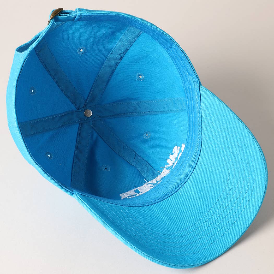 Save Water Drink Margs Embroidered Baseball Cap