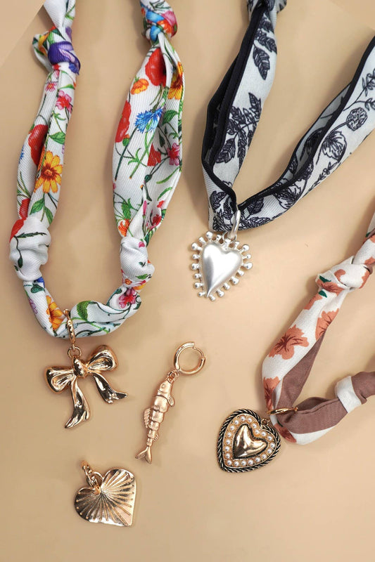 Charms for Scarf Necklace-Mix & Match