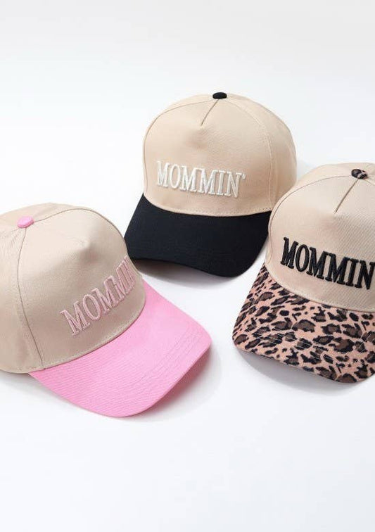 Mommin’ Embroidered Trucker Hat
