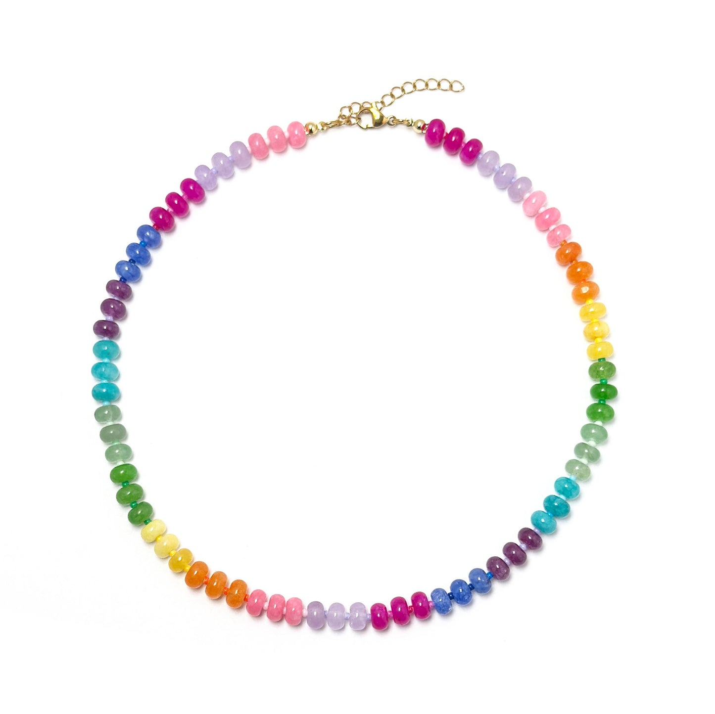 Gemstone Candy Necklace