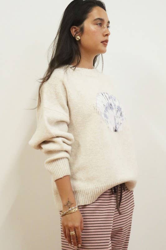 Seashell Knit Sweater