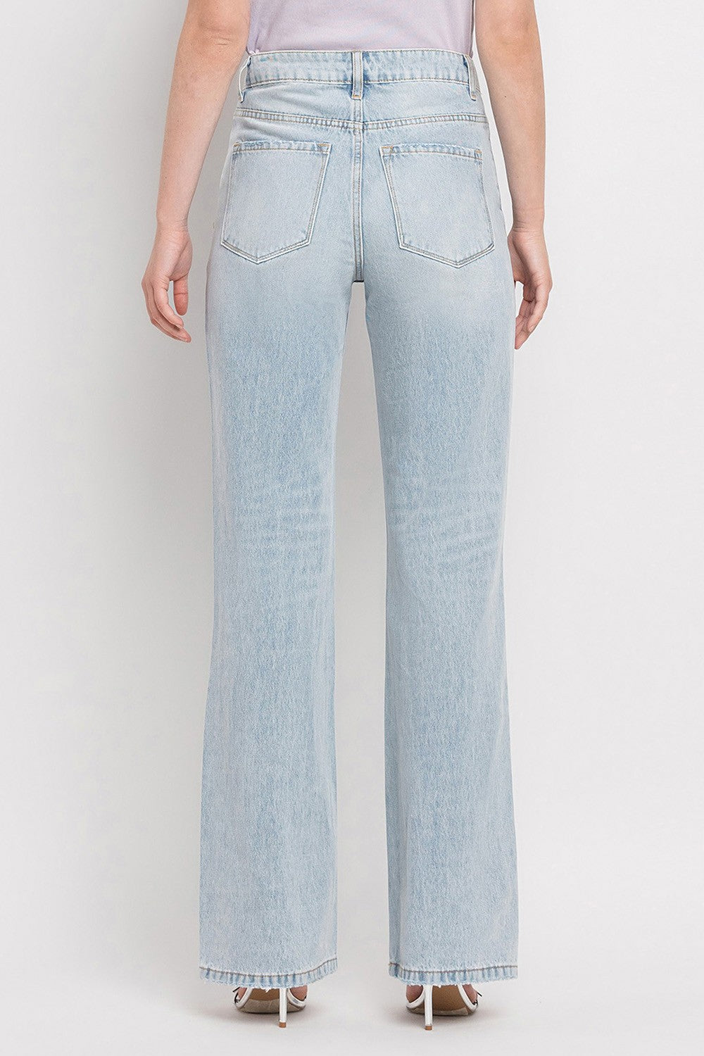 *FINAL SALE* Vervet by Flying Monkey 90'S Vintage Super High Rise Flare Jeans (Copy)