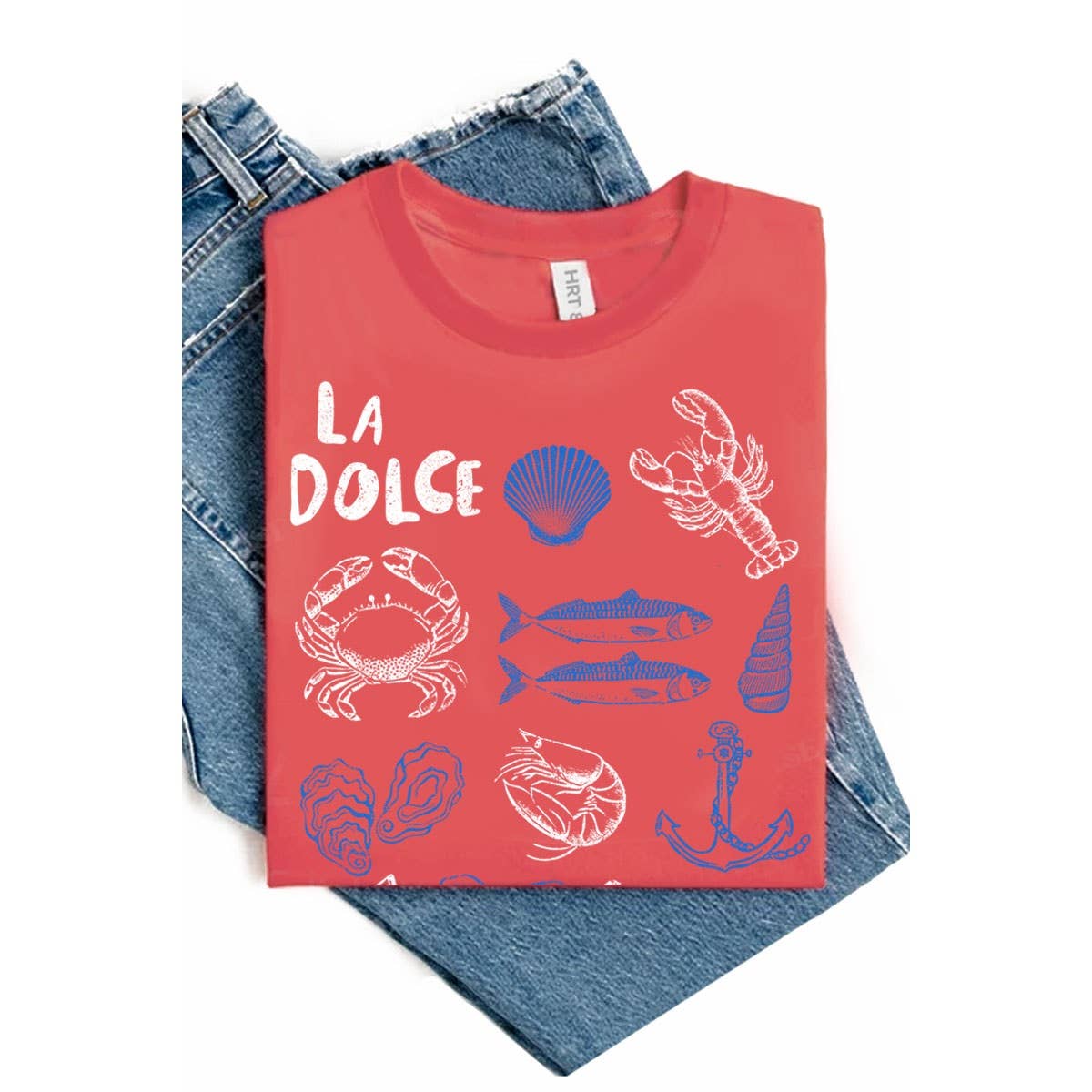 “La Dolce Vita” Mineral Graphic Tee