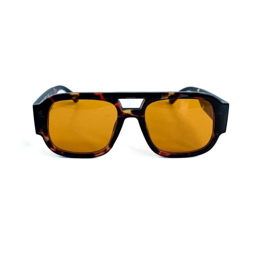 Ellen Retro Square Pilot Sunglasses