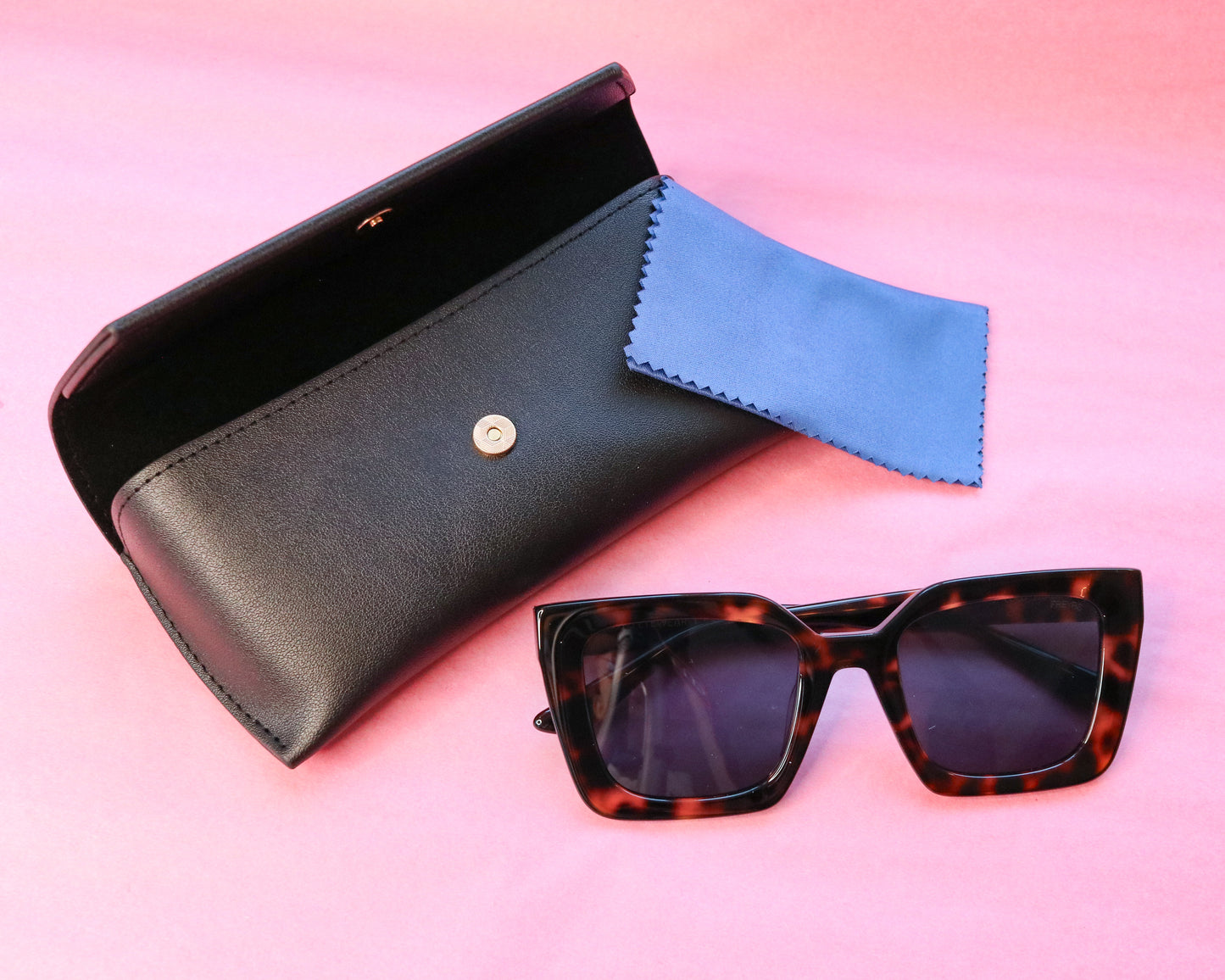 Coco Acetate Oversized Cat Eye Sunglasses
