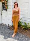 *FINAL SALE*Caramel Silky Wide Leg Pants