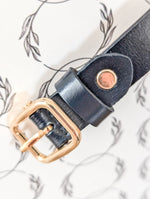 Versatile Skinny Leather Belt