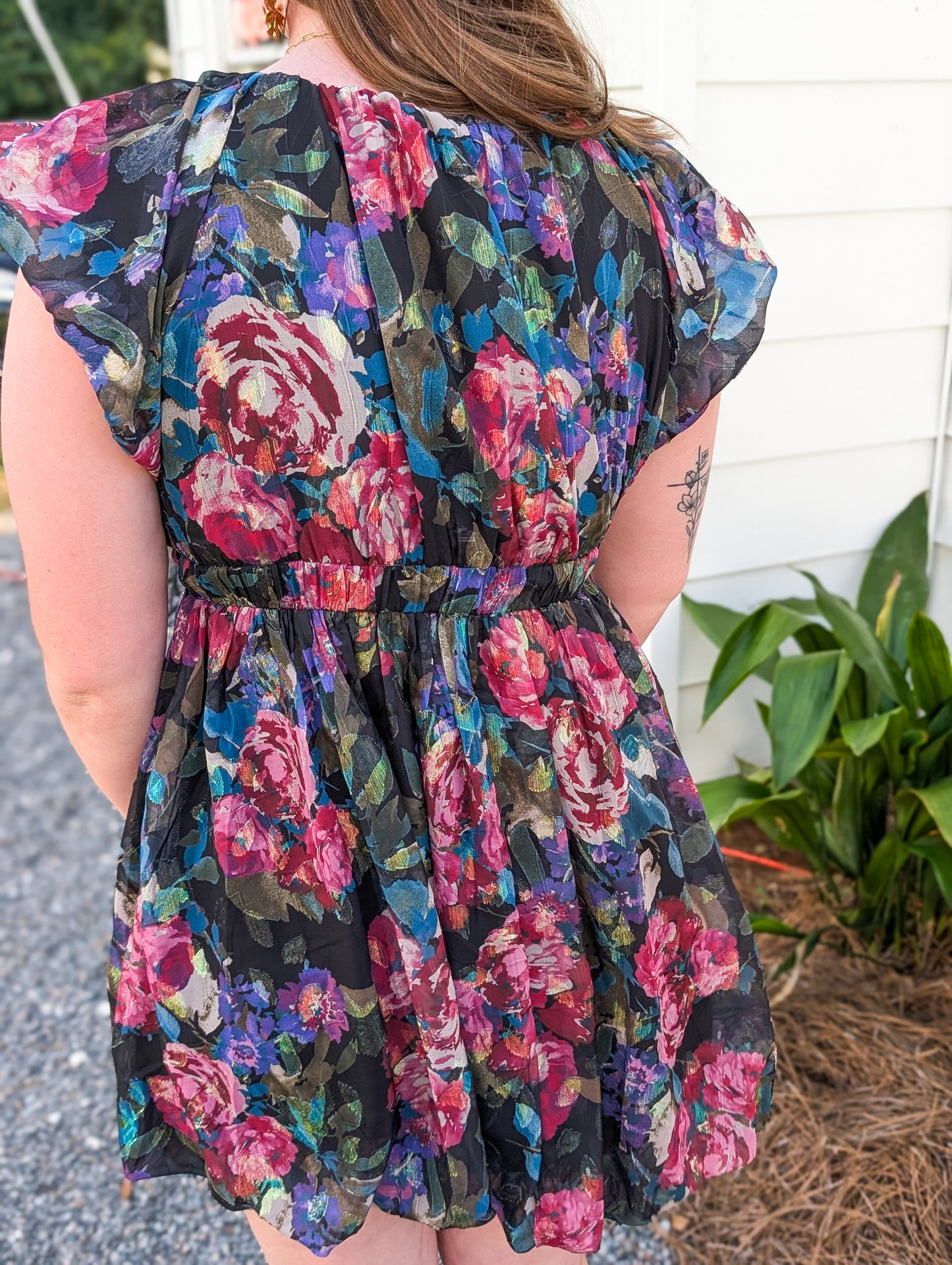 *Final Sale* Secret Garden Bow Dress