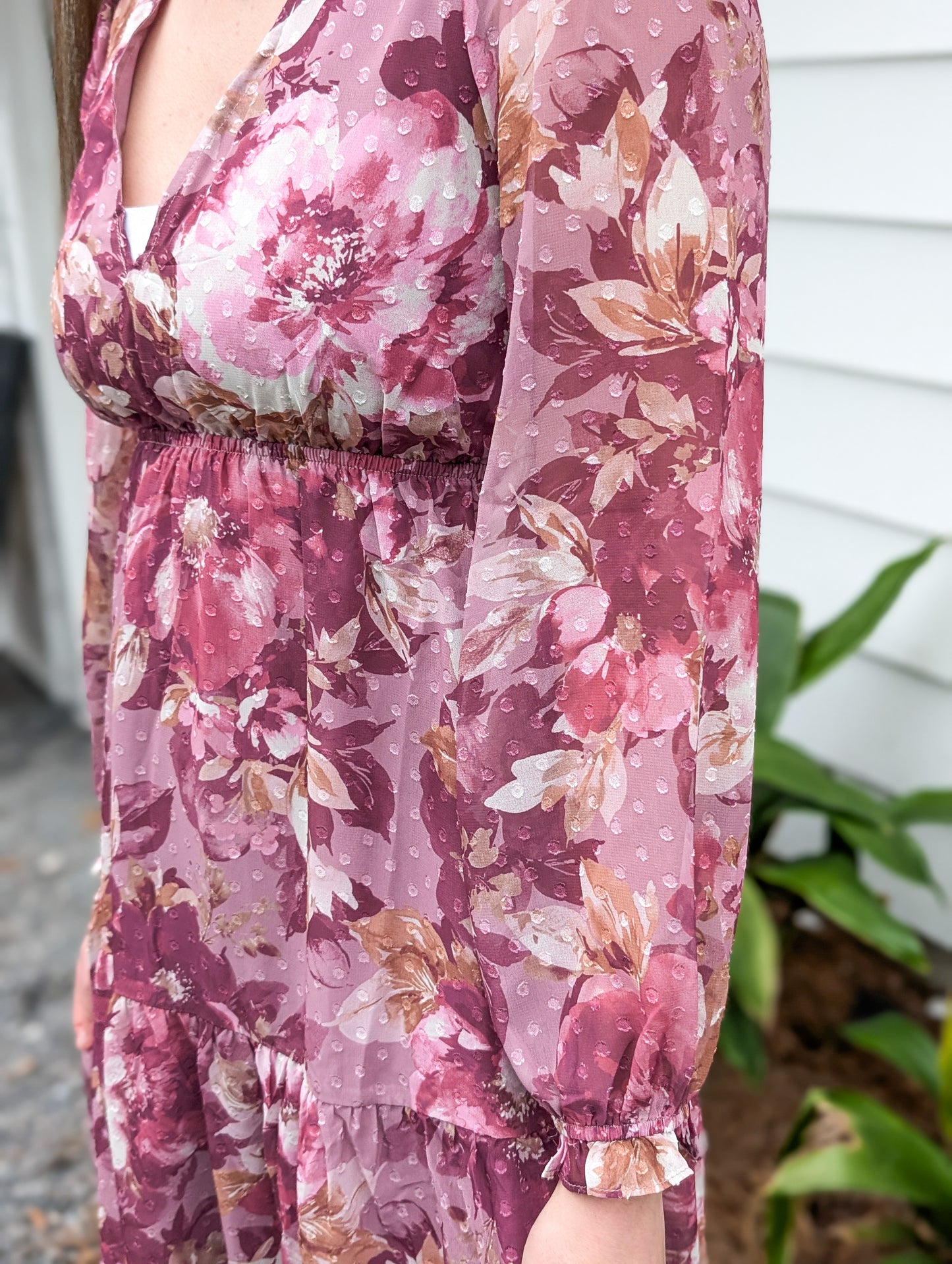 Camellia Mauve Maxi Dress