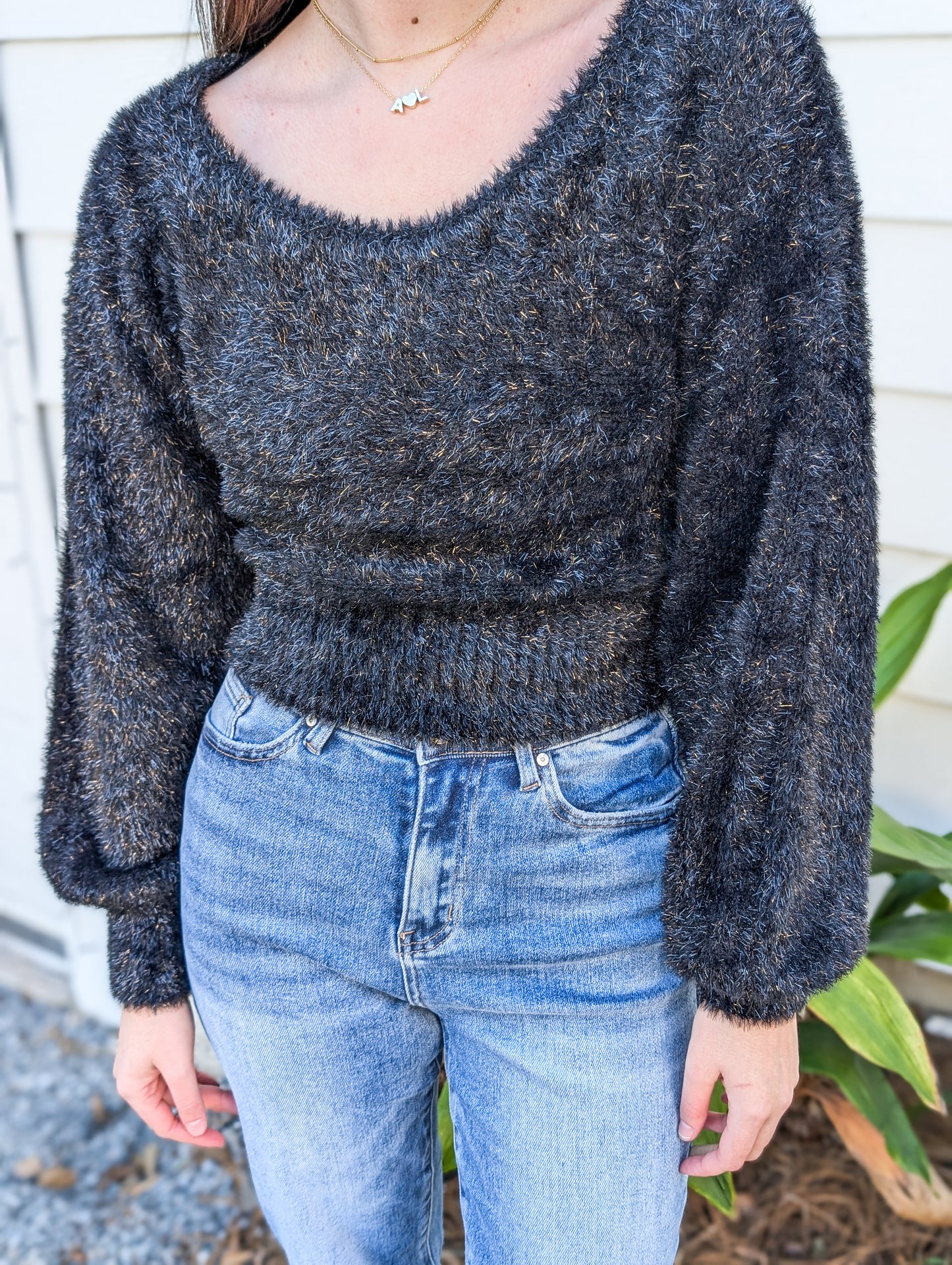 Knit Sweater Off The Shoulder Pullover Top