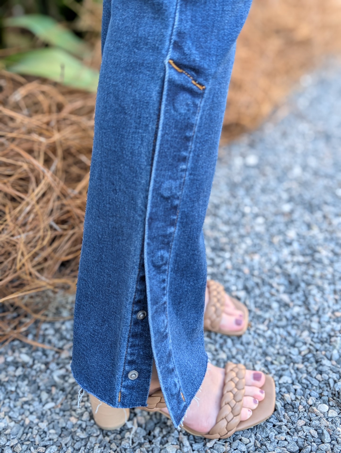Lunna High Rise Bootcut Denim Jeans