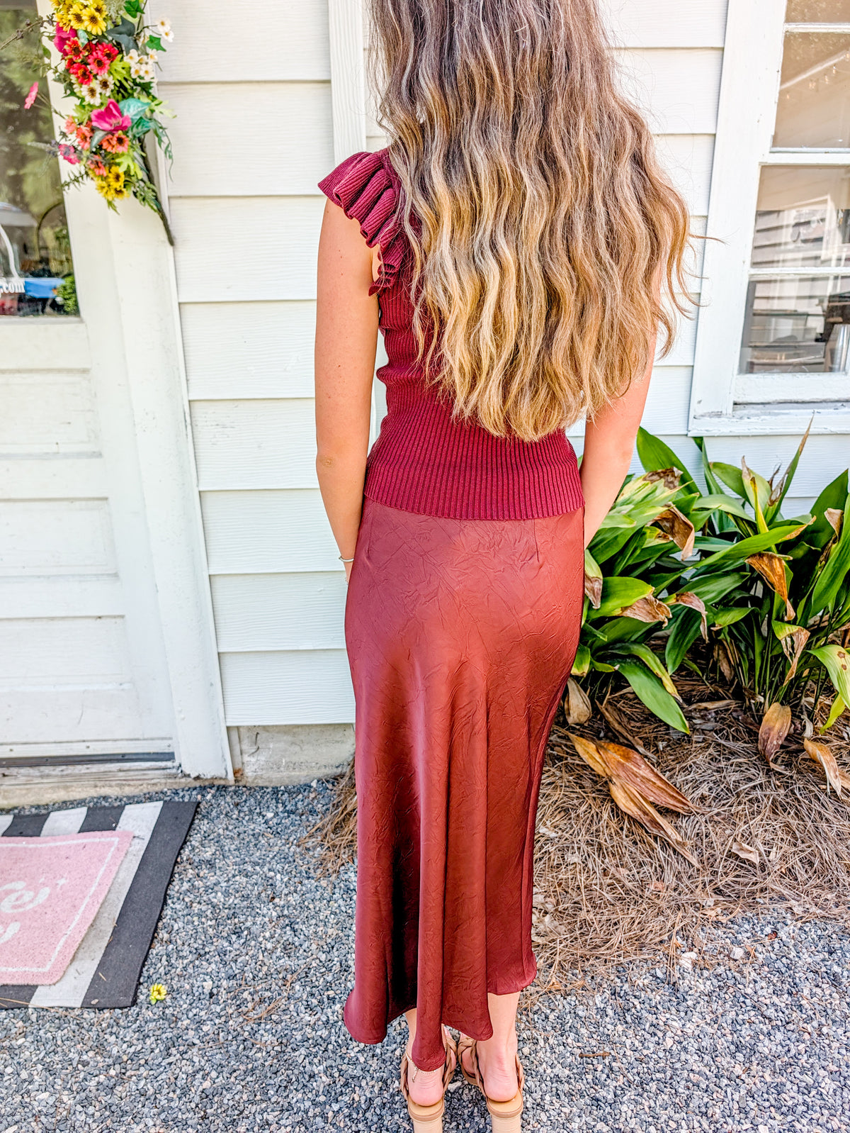 Ceremony Midi Skirt