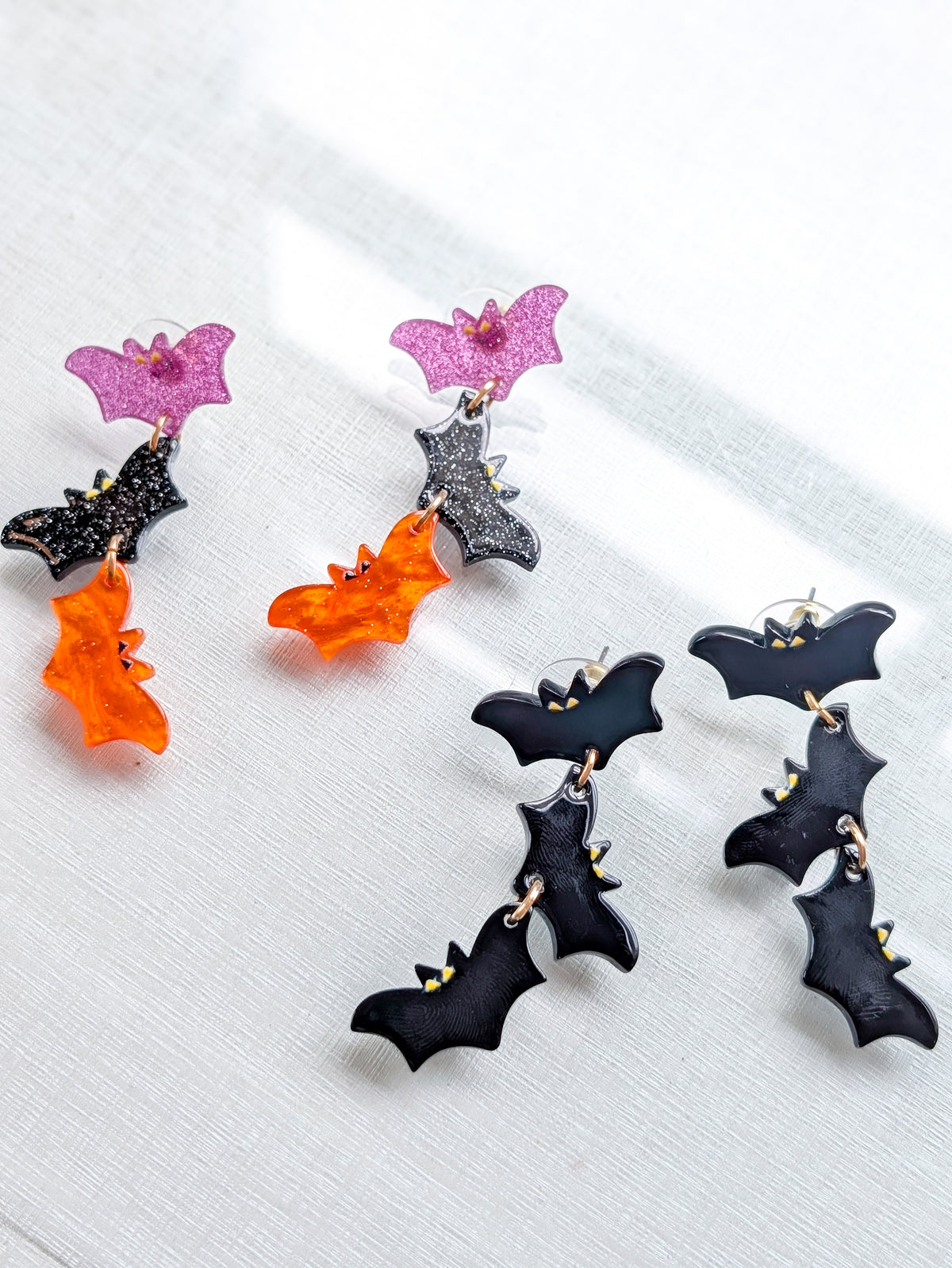 Bat Dangle Earrings