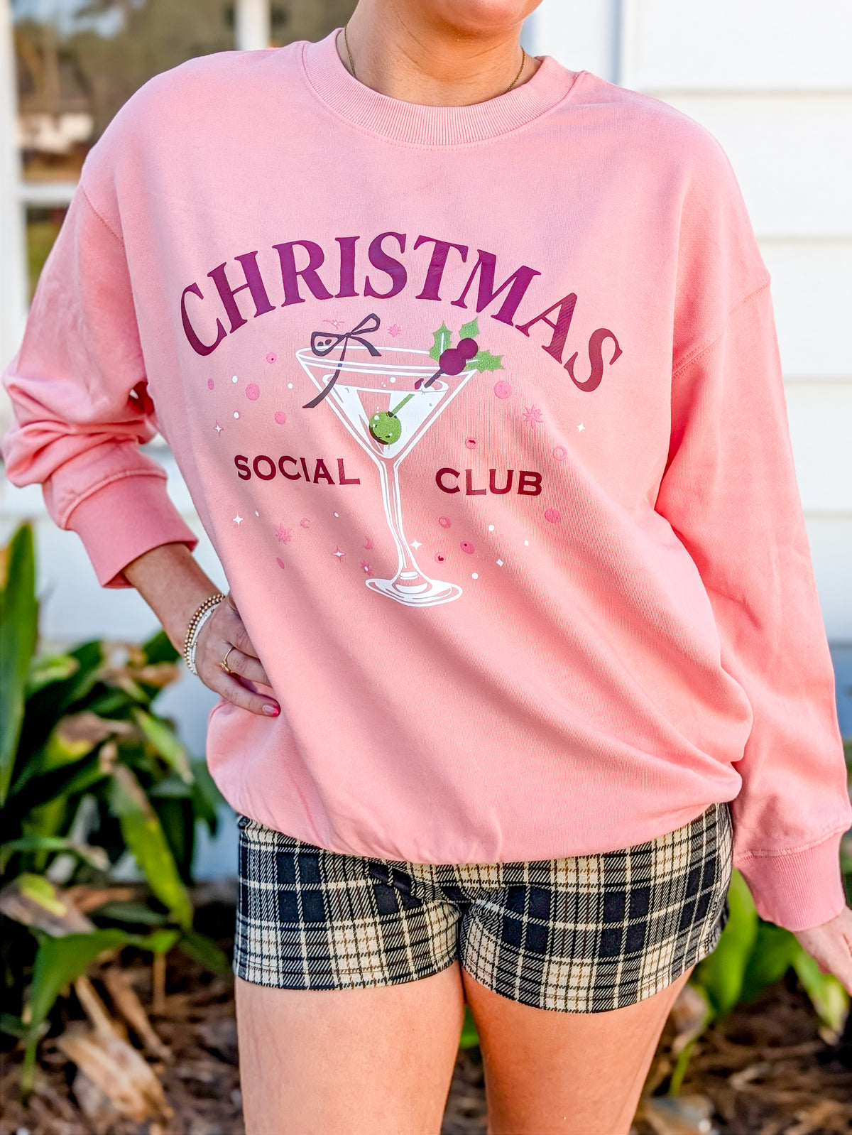 Christmas Social Club Sweatshirt