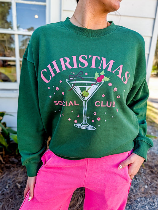 Christmas Social Club Sweatshirt