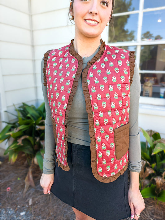 Ember Medallion Reversible Vest