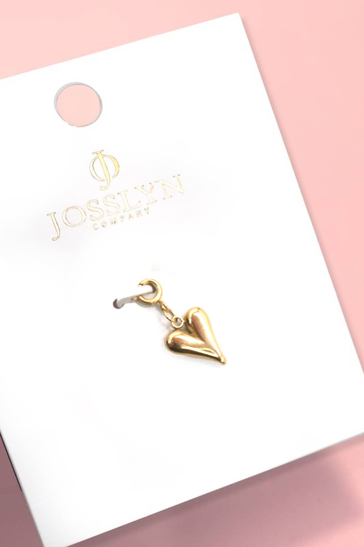 Charm 18K Real Gold Dipped with Spring Ring Clasp