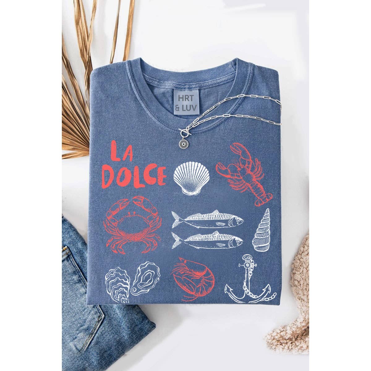 “La Dolce Vita” Mineral Graphic Tee