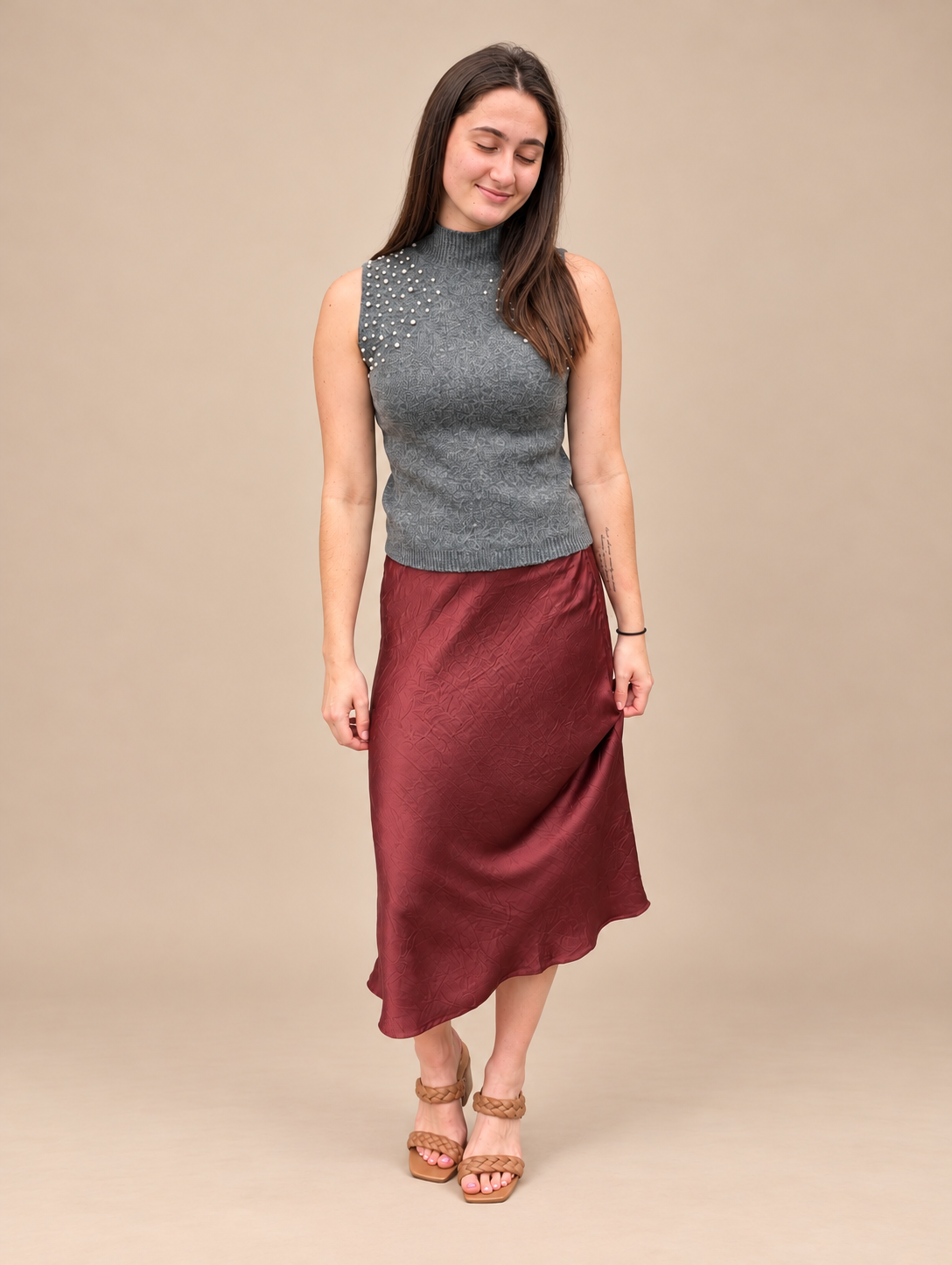 Shelby Embellished Sweater Vest