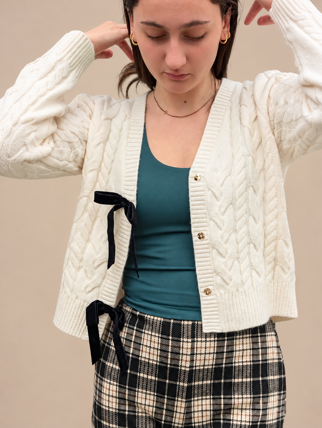 Celeste Bows Cardigan